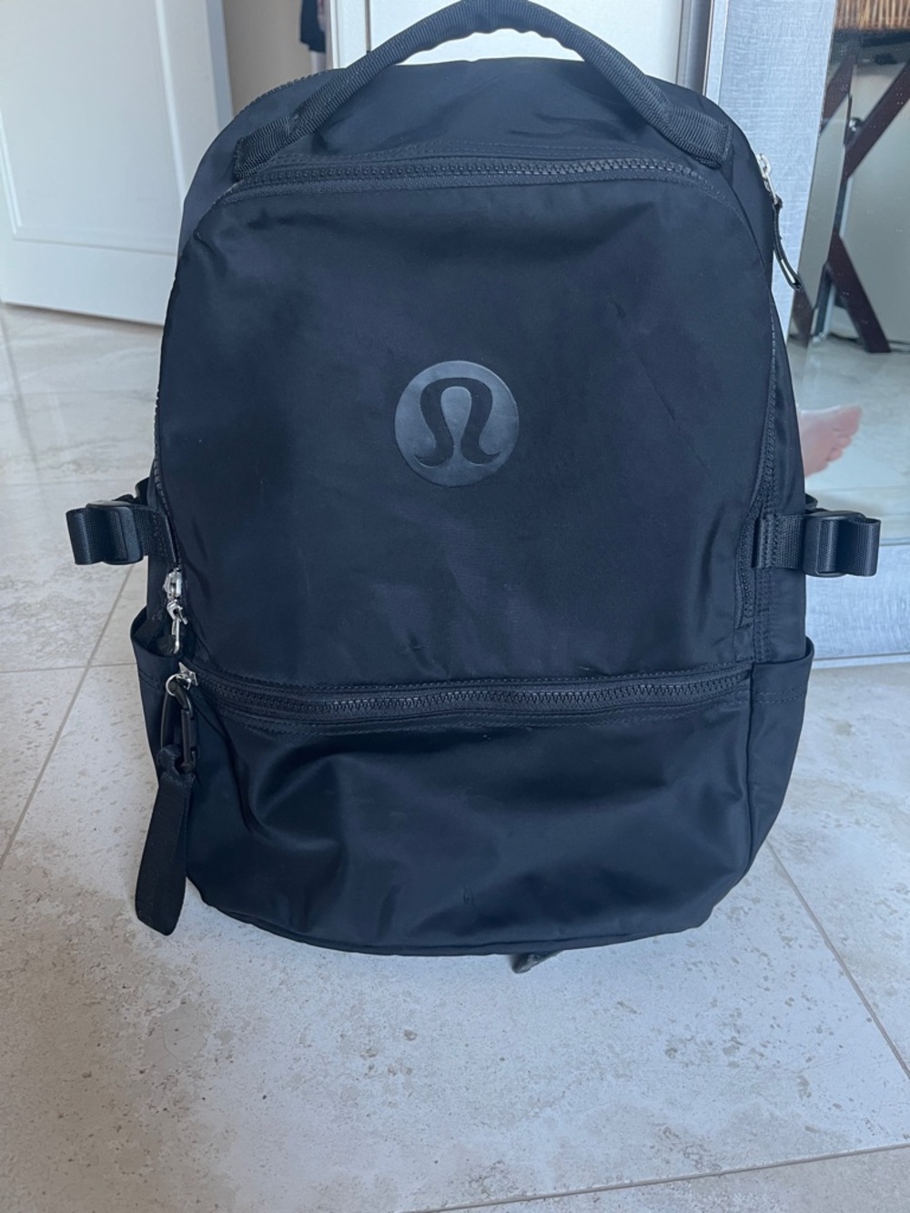 lululemon athletica Black New Crew Backpack 22L
